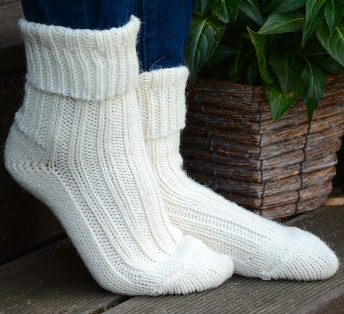 Alpaka Socken zum Kuscheln (warm) - Alpaka Kontor