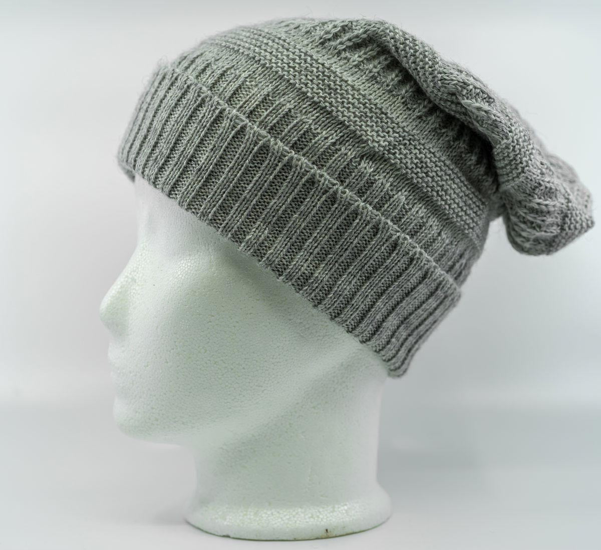 Beanie mit Umschlag - Alpaka Kontor