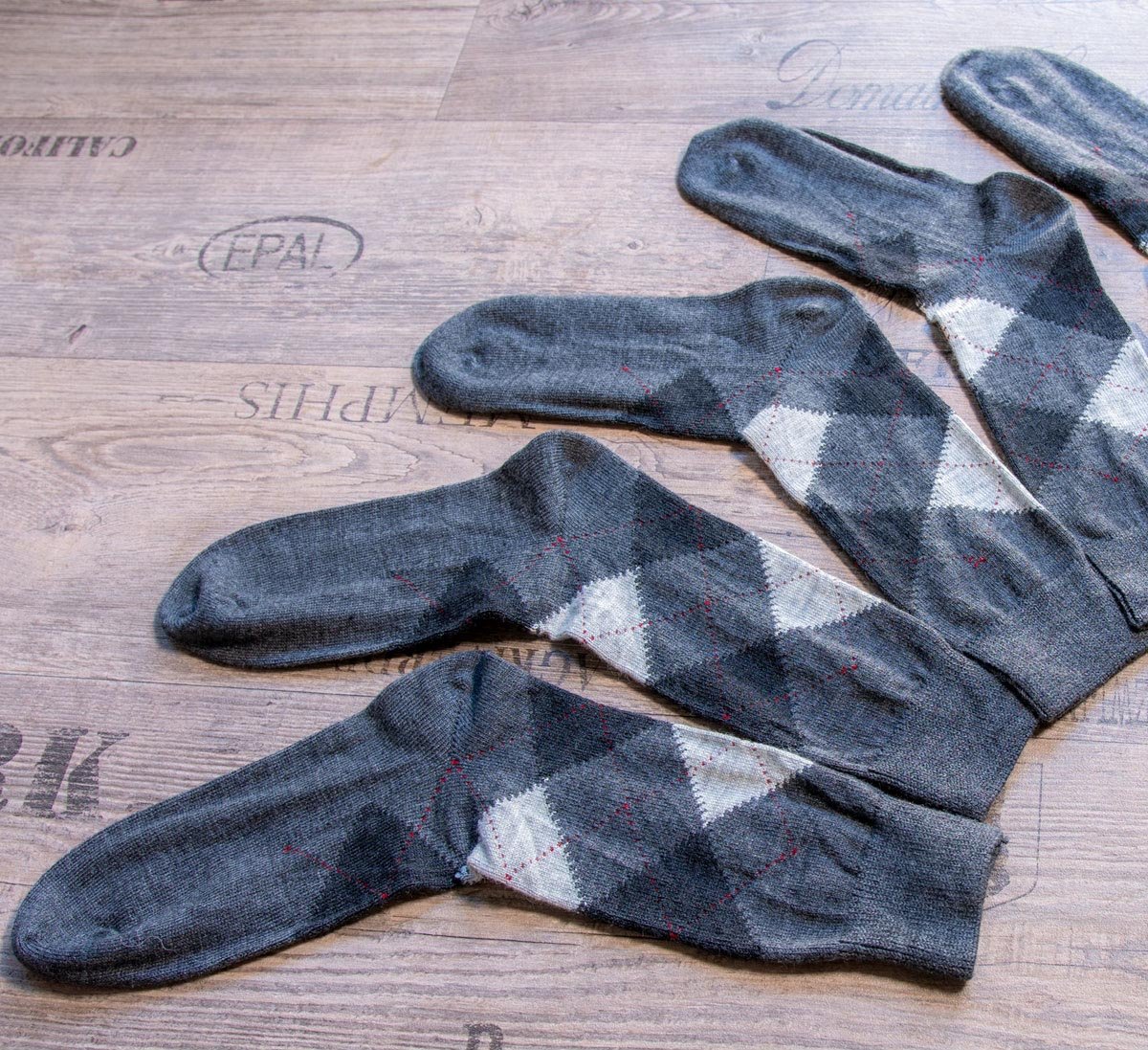 Tweed Socken (elegant) - Alpaka Kontor